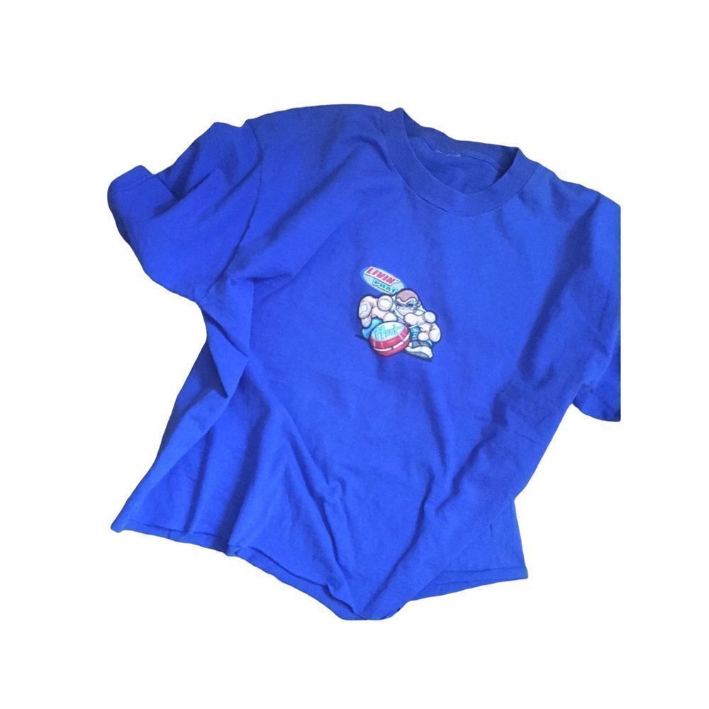 Vintage Livin Phat Distressed Raw Hem Tee